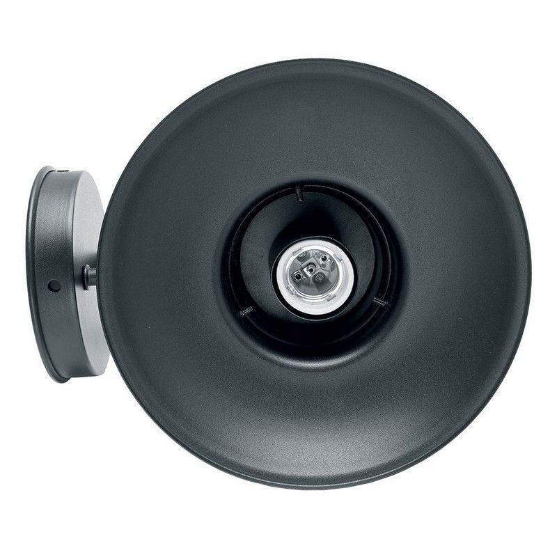 Уличные настенные светильники Светильник садово-парковый Feron PL571 на стену вниз 60W 230V E27 черный 11597 