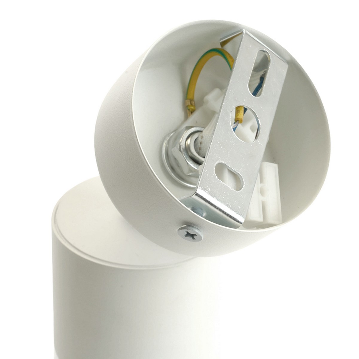 Светильники споты светодиодные Светильник спот Feron ML1861 ZEN настенно-потолочный GU10 белый хром 48642 