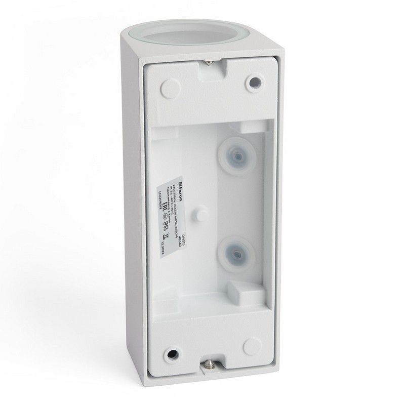 Уличные настенные светильники Светильник садово-парковый Feron DH015 на стену 2*GU10 230V серый 48340 