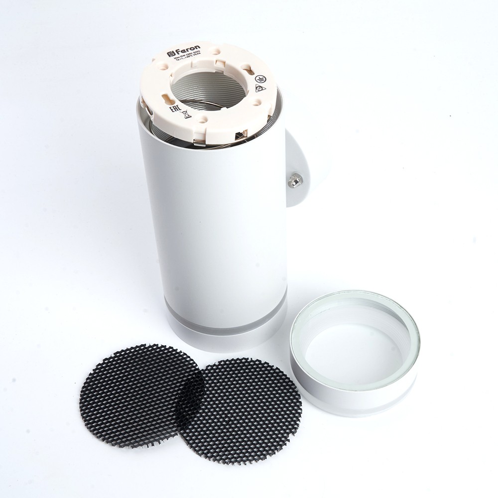 Уличные настенные светильники Светильник садово-парковый Feron DH1002 на стену вверх/вниз 230V белый 48316 