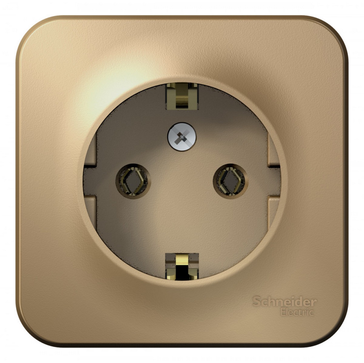 Blanca титан розетки и выключатели Розетка SE Blanca с/з Титан наружный без шторок BLNRA010104