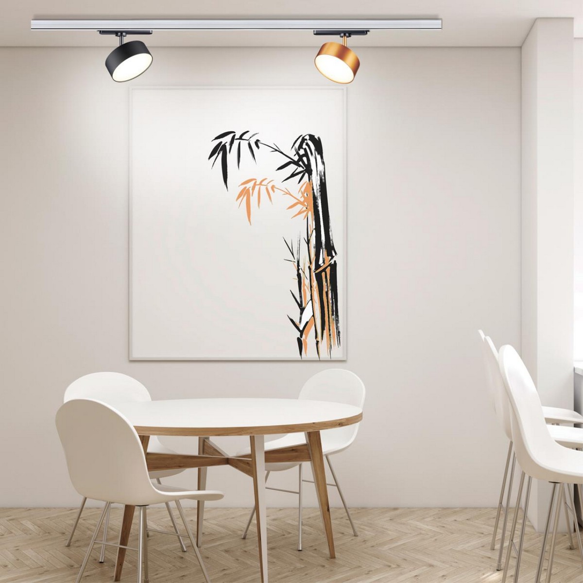 Трековые светодиодные светильники Светильник трековый однофазный трехжильный светодиодный NOVOTECH 358756 PROMETA 