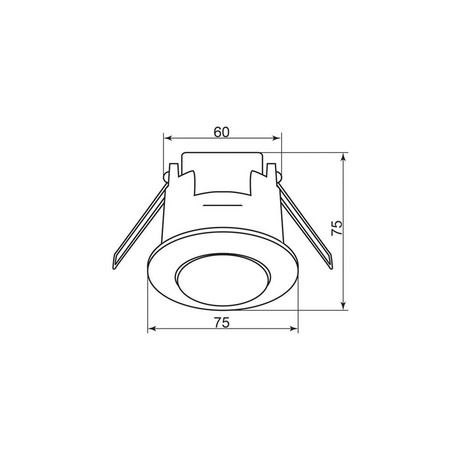 Датчики движения, освещенности и открытия Датчик движения Feron SEN86 1200W DD=6m IP20 белый 22061 