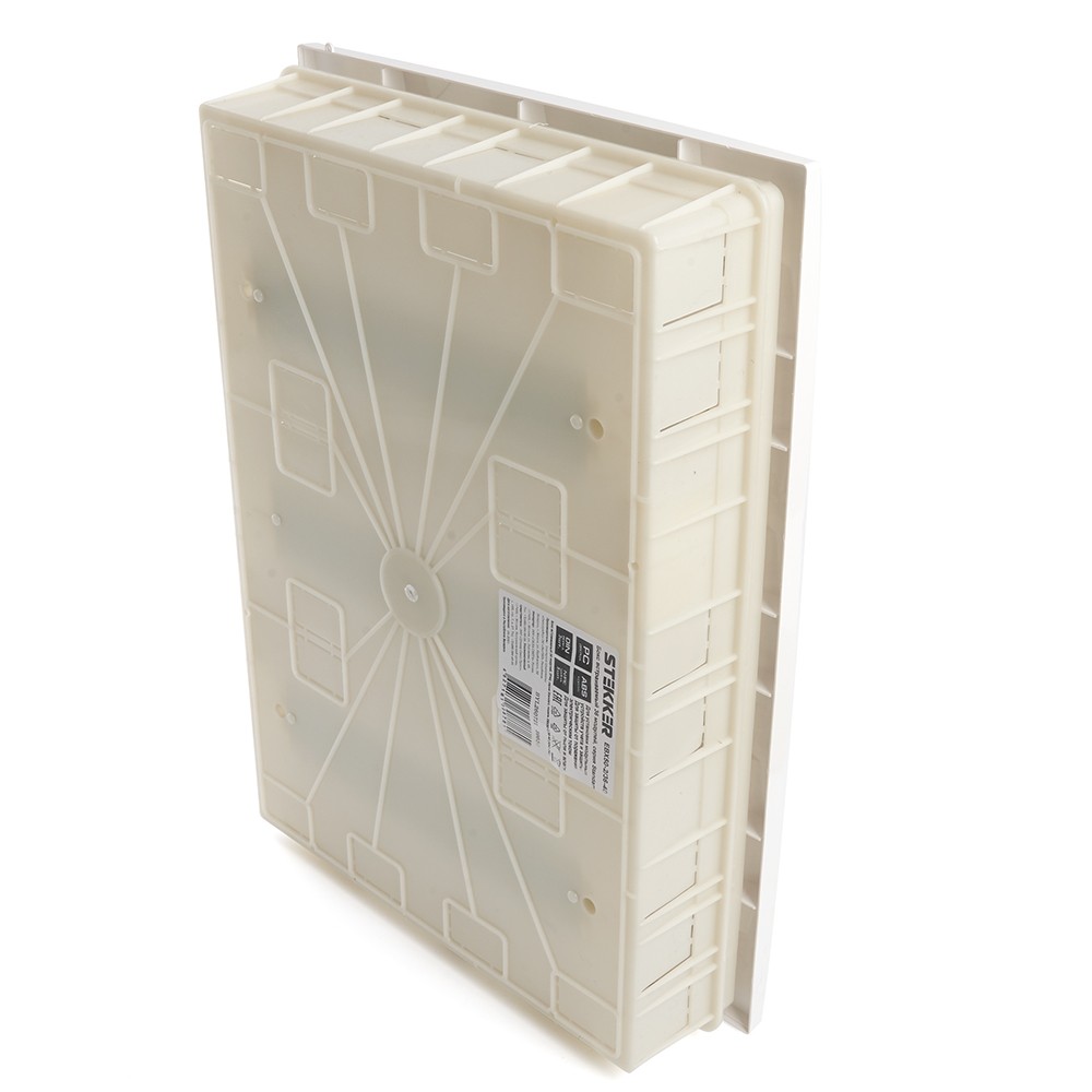 Пластиковые боксы и щиты Stekker Бокс встраиваемый STEKKER EBX50-2/36-40 36 модулей, пластик, серия Standart 39656