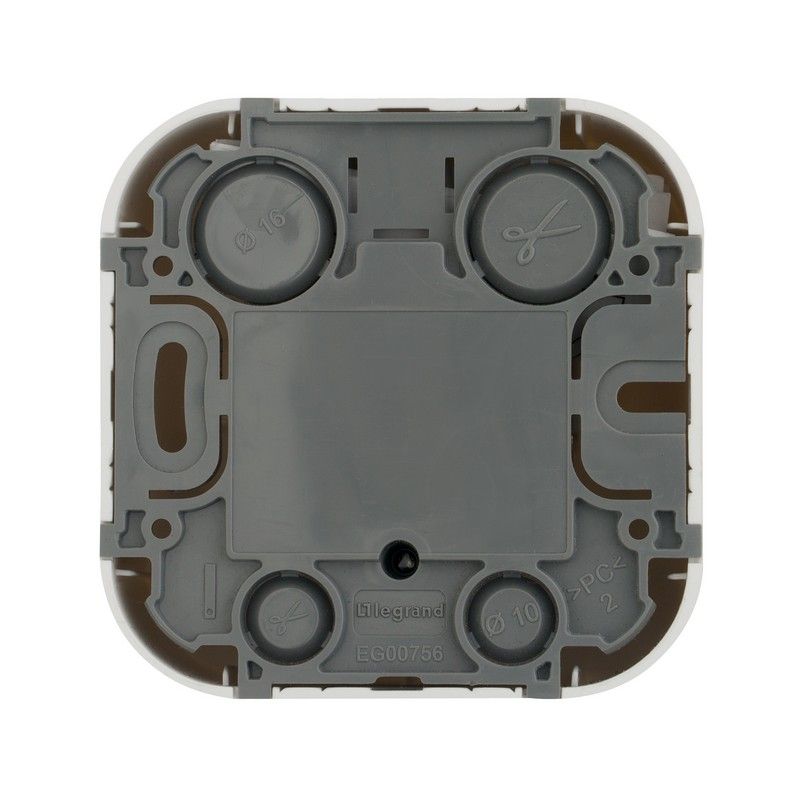 Накладные Розетки и выключатели Legrand Quteo Белый Розетка TV Legrand Quteo белая  782215