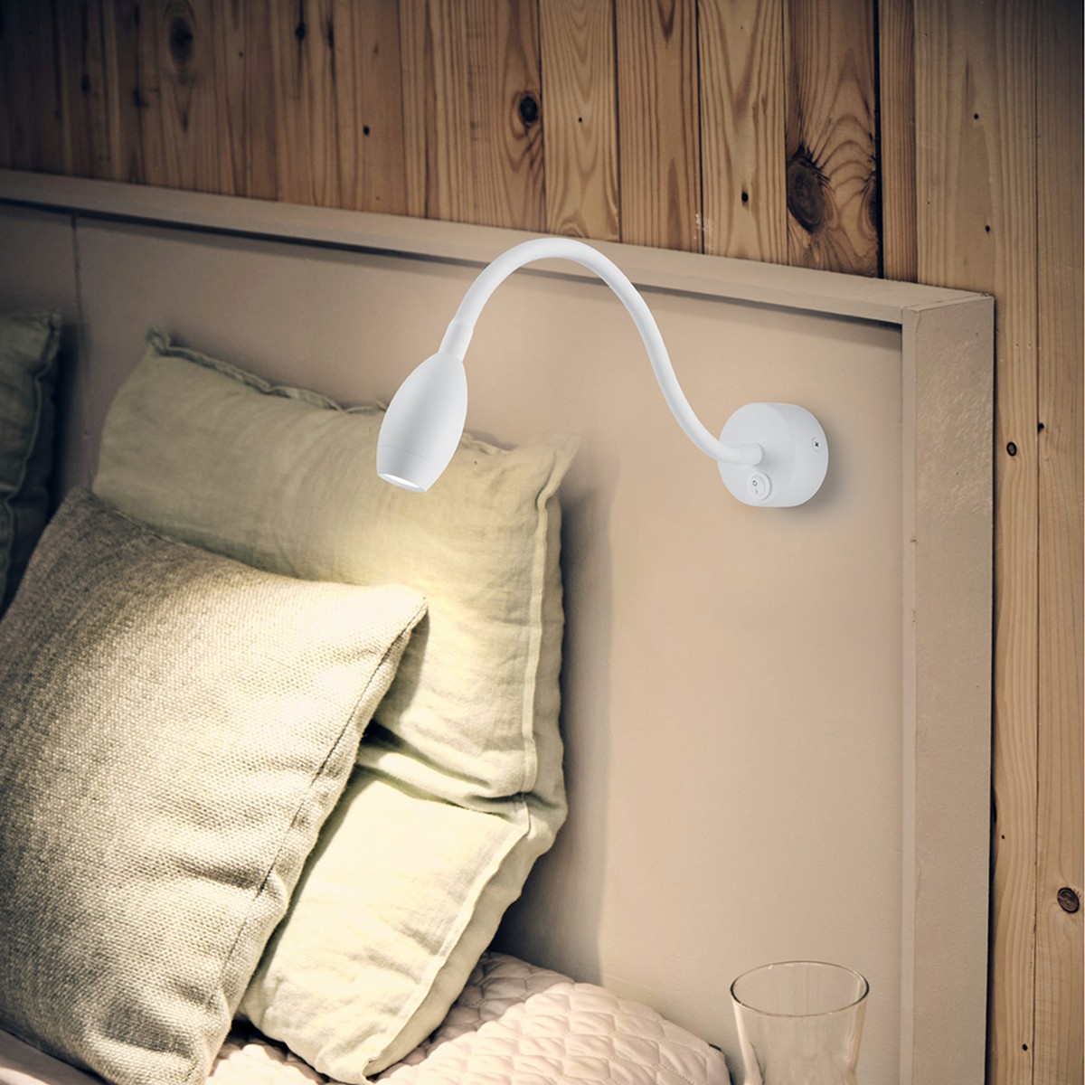 Светильники споты светодиодные Светильник спот светодиодный Feron AL7720 белый 3W прикроватный 41228 