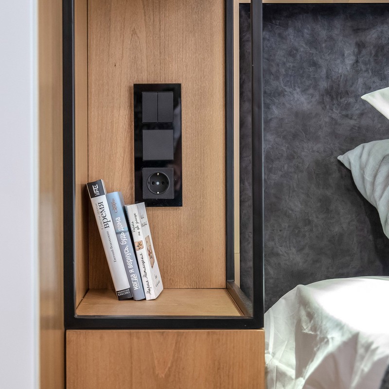 Werkel Черный матовый механизмы Выключатель Werkel одноклавишный проходной черный матовый W1112008