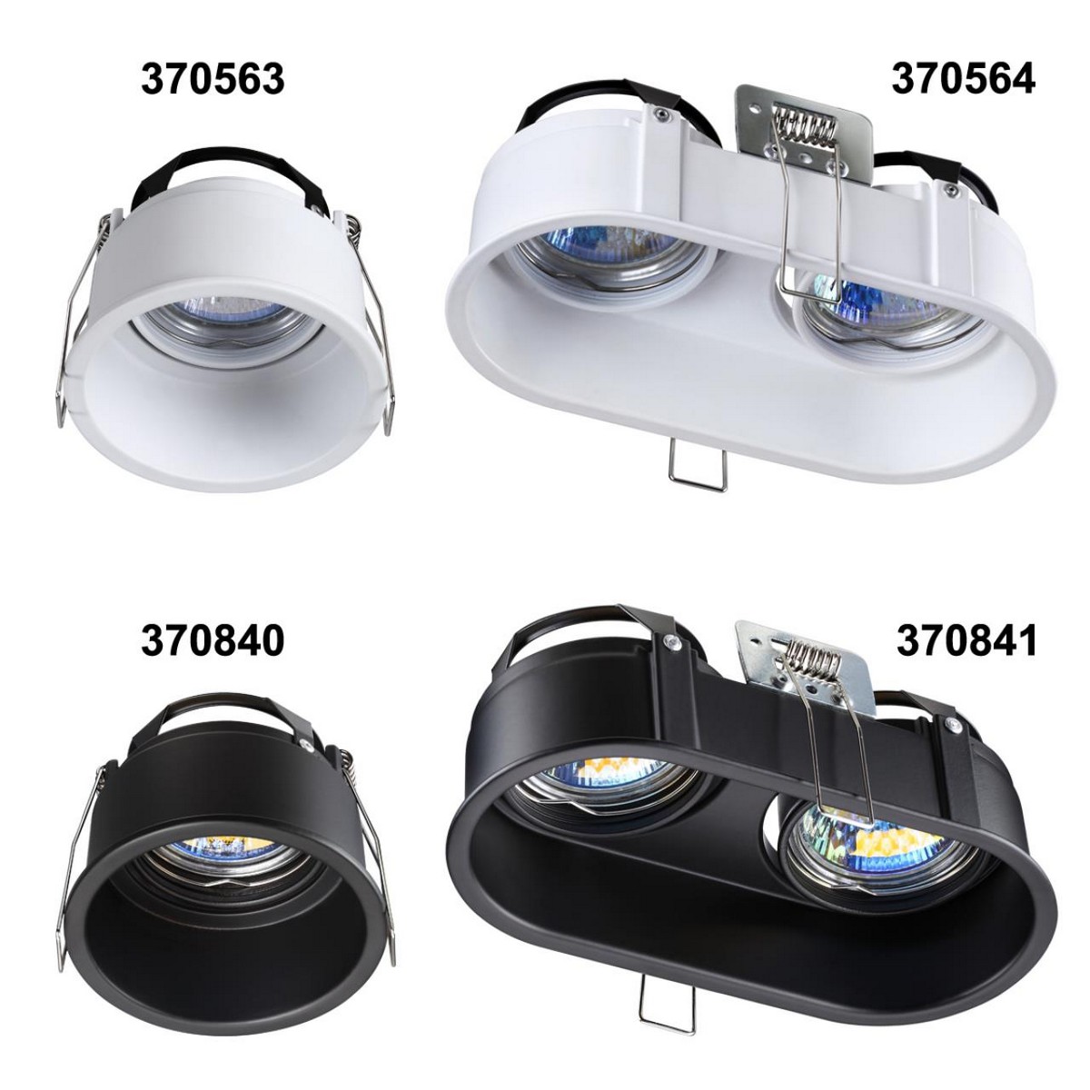 Встраиваемые светодиодные светильники Светильник встраиваемый NOVOTECH 370840 CLOUD 