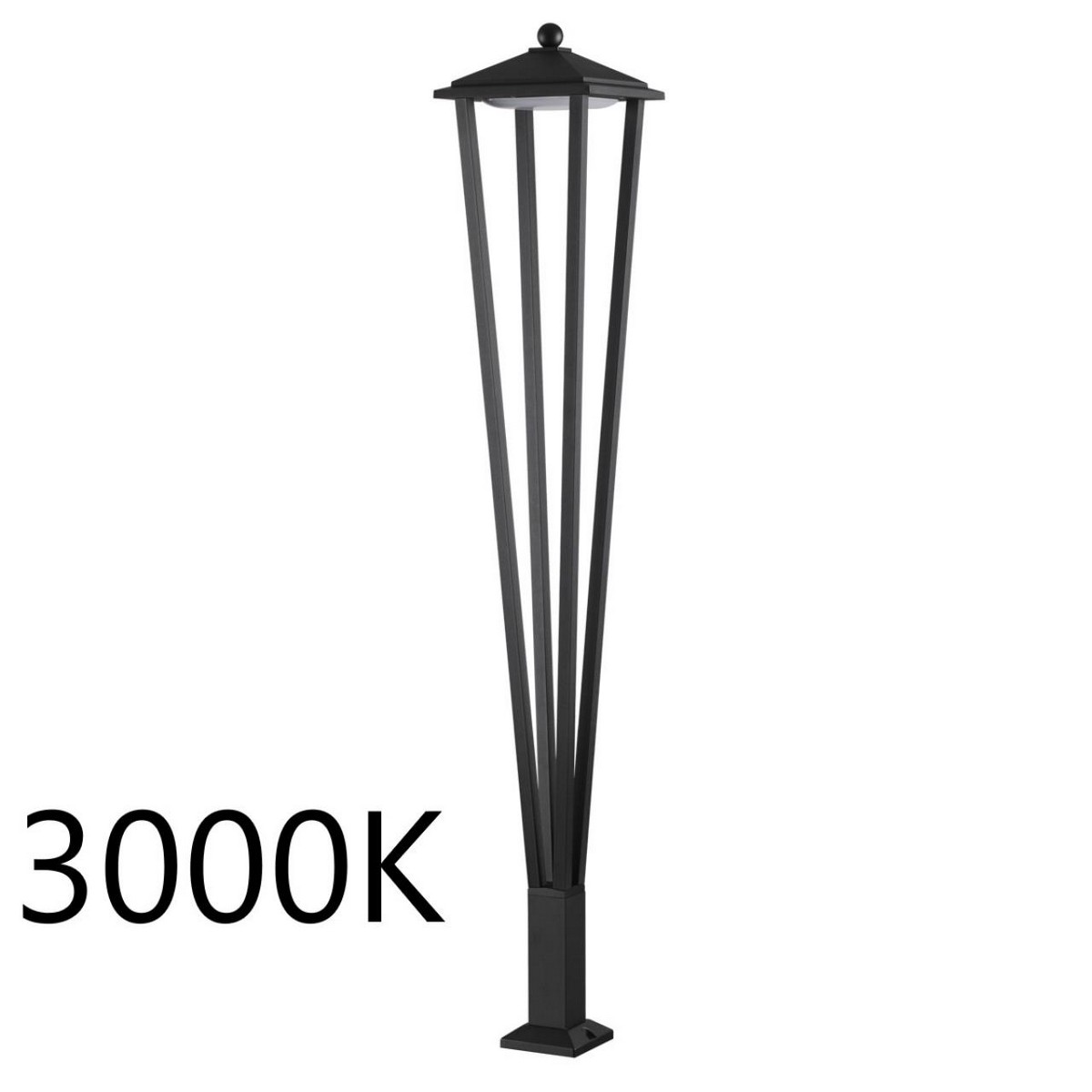 Уличные светильники столб Уличный светильник ODEON LIGHT 6655/12GA3 BEARITZ LED 