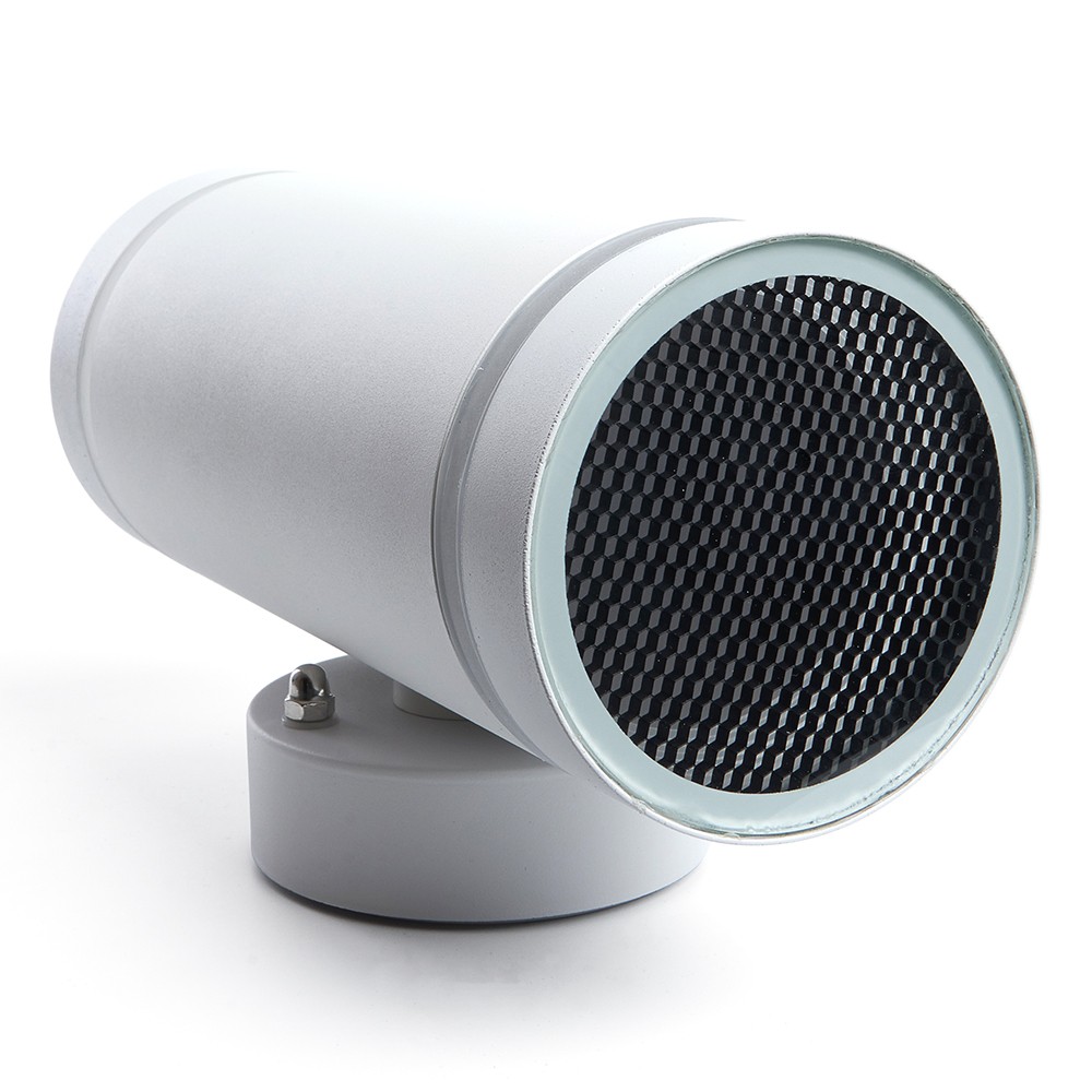 Уличные настенные светильники Светильник садово-парковый Feron DH1002 на стену вверх/вниз 230V белый 48316 