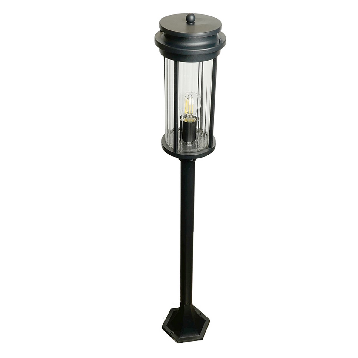 Уличные светильники столб Светильник садово-парковый Feron PL786 столб 40W E27 черный 51840 