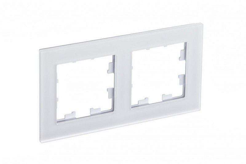 AtlasDesign Рамки Nature Рамка Systeme Electric AtlasDesign Nature Матовое стекло белый 2-ая ATN330102