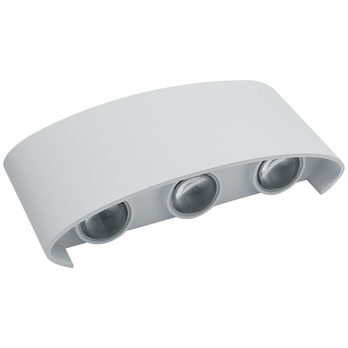 Уличные настенные светильники Светильник уличный светодиодный Feron DH101 6*1W 450Lm 4000K белый 06311 