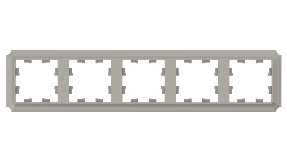 AtlasDesign Рамки Antique Рамка Systeme Electric AtlasDesign Antique Шампань 5-ая, универсальная ATN100505