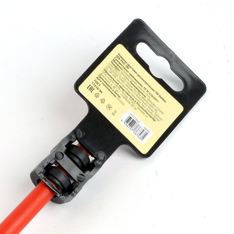 Отвертка крестовая диэлектрическая STEKKER Ph 2 х 100 мм SDE-PH2-100 39766 фото