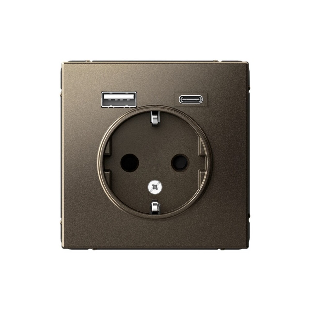 ArtGallery Мокко Розетка Systeme Electric ArtGallery Мокко 16А с 2 USB A+C 5В4А/30А 5В/15А GAL000632