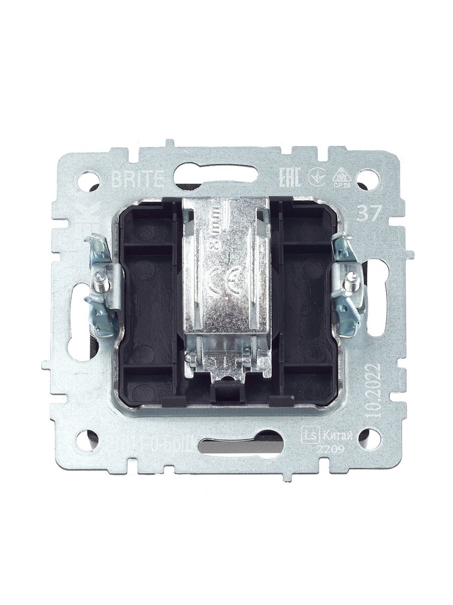 IEK Brite Шампань Розетка IEK BRITE TV оконечная РТВ11-0-БрШ шампань BR-A10-O-K37