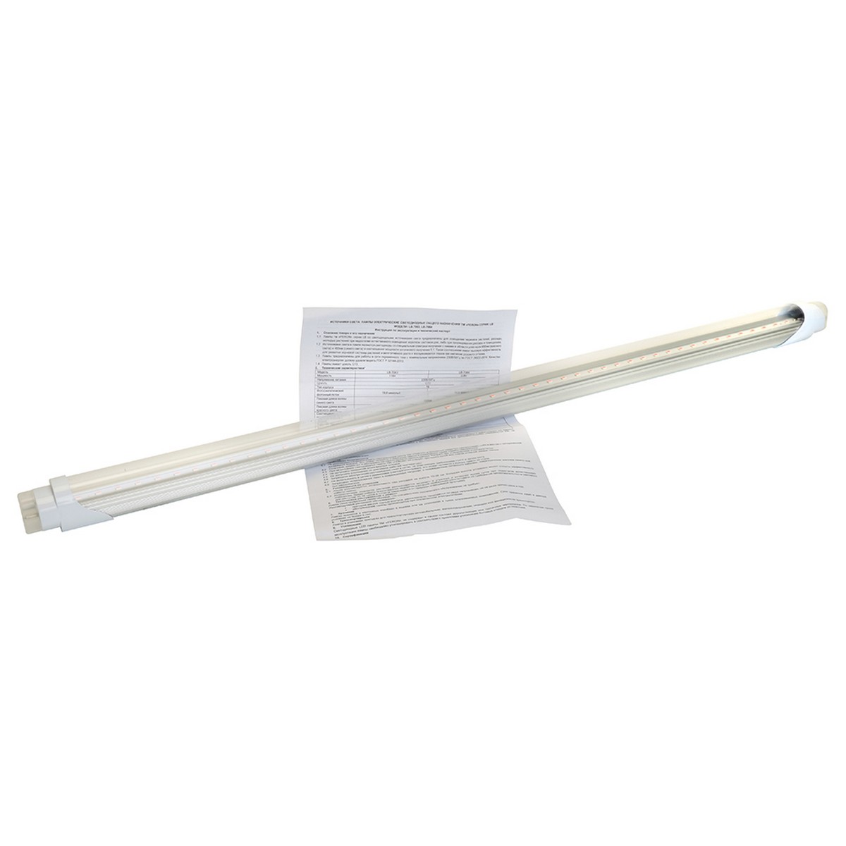 T8/G13 Лампа светодиодная для растений T8 Feron LB-7063 G13 11W красно-синий спектр 38278 