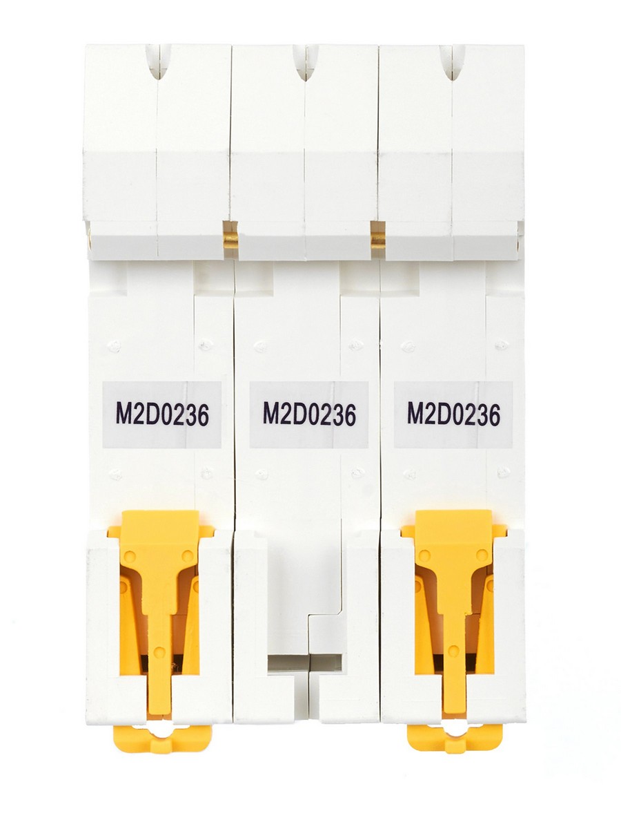 3 полюсные (трехполюсные) Автоматический выключатель IEK ARMAT M06N 3P D 2А AR-M06N-3-D002 