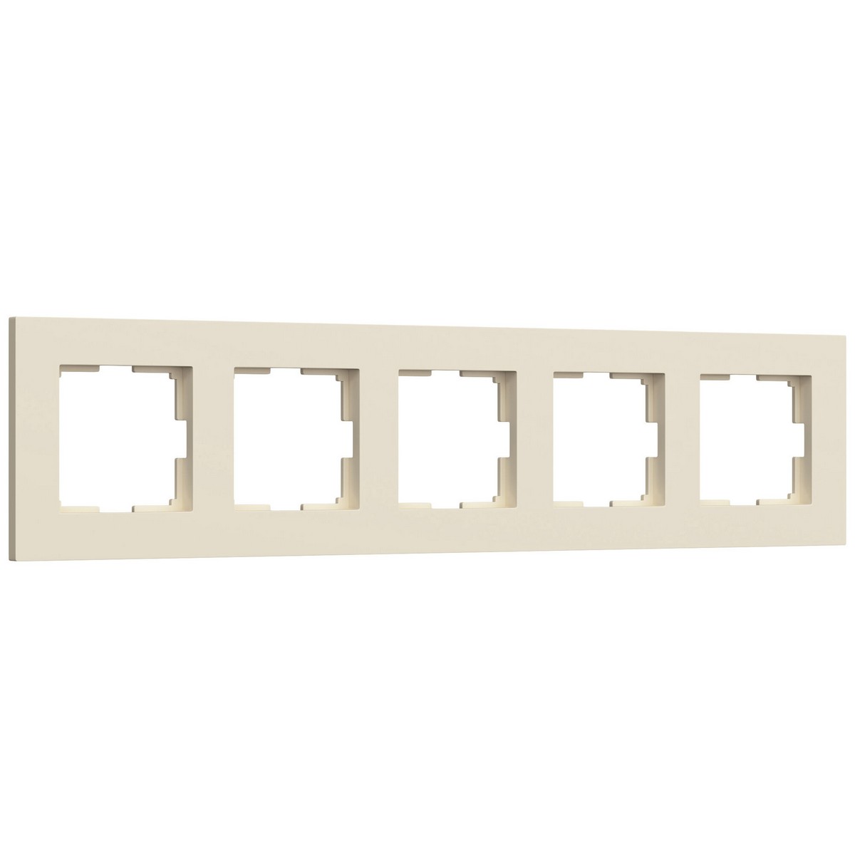 Рамки Werkel Slab Рамка Werkel на 5 постов Slab (айвори софт) W0052962