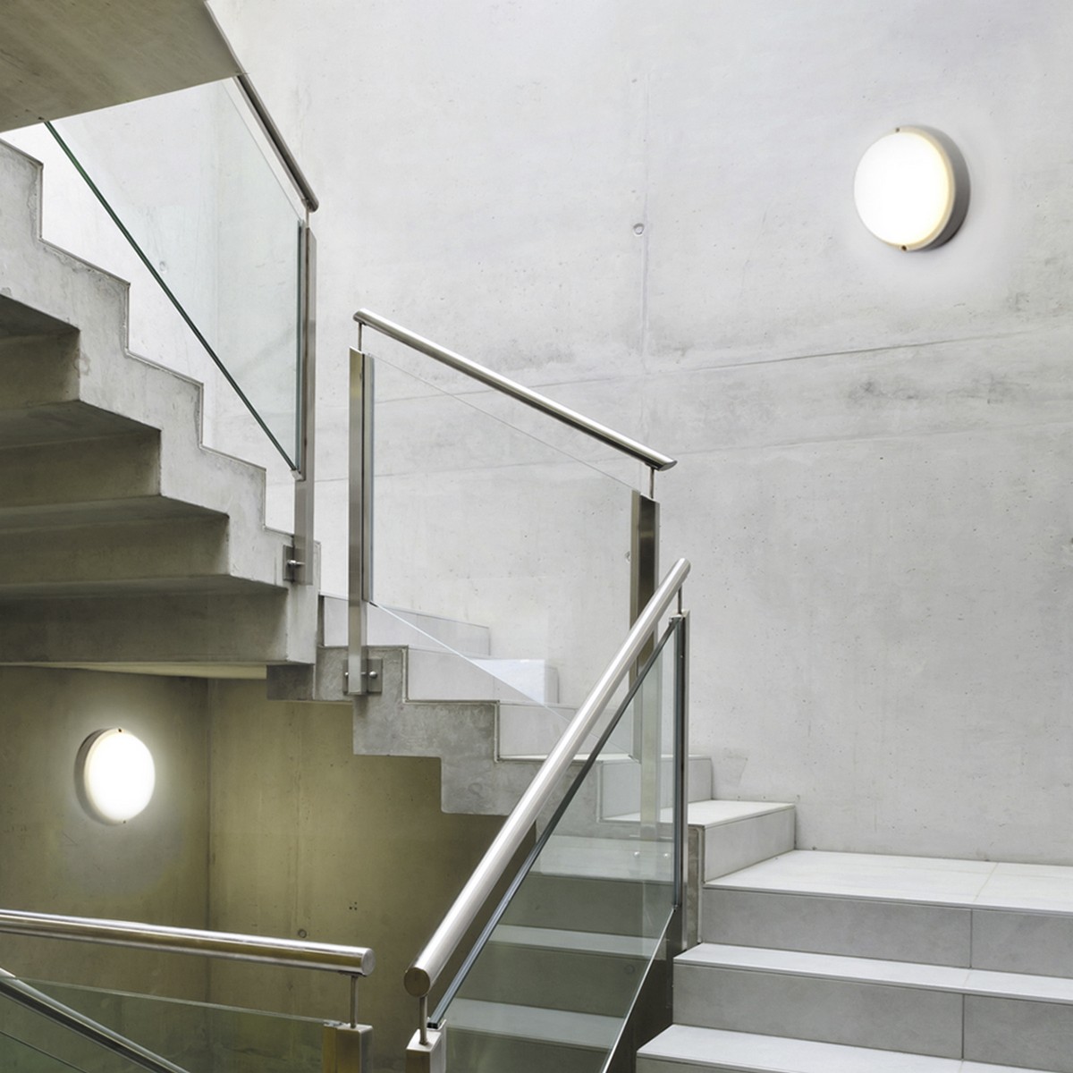 Светодиодные светильники ЖКХ Светильник светодиодный Feron AL3018 c аккустическим датчиком 12W 6500K 220V IP65 белый 41893 