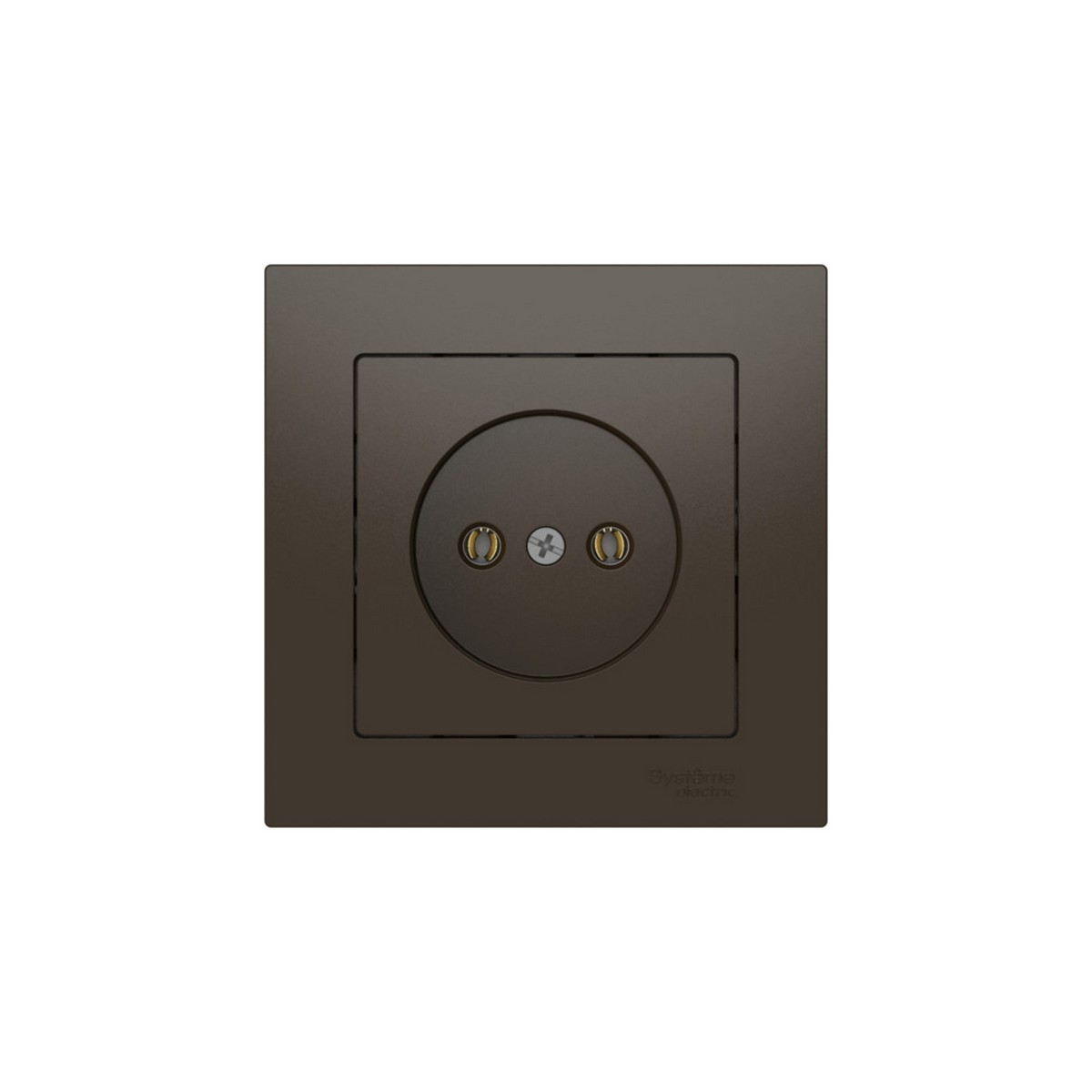 AtlasDesign Мокко Розетка SE AtlasDesign Мокко без заземления в сборе быстрозажим. клем. ATN000640S