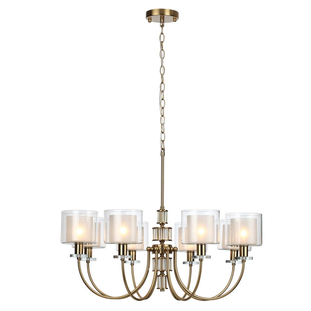 Люстры Люстра ODEON LIGHT 5088/8 SAGA E14 