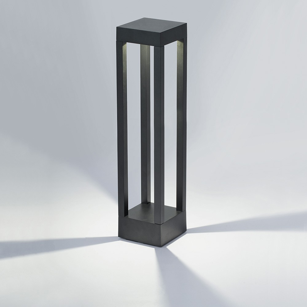 Уличные светильники на столб Светильник уличный светодиодный Feron DH802 10W AC/DC12-24V 3000K черный 48451 