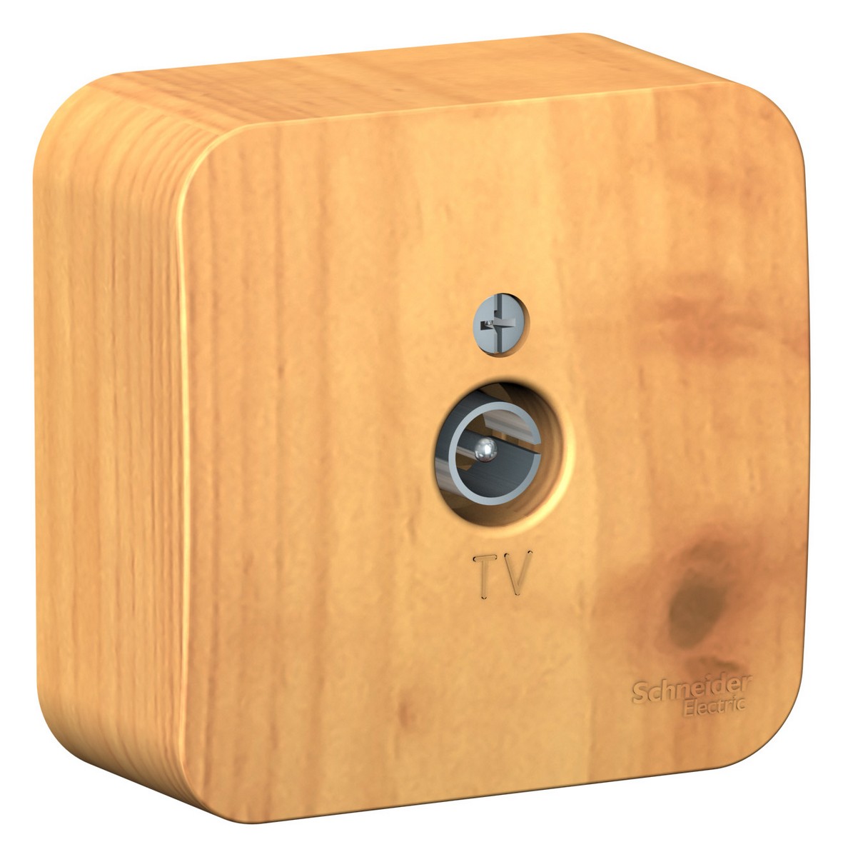 Blanca ясень розетки и выключатели Розетка SE Blanca TV Ясень наружный изолир. пластина BLNTA000015