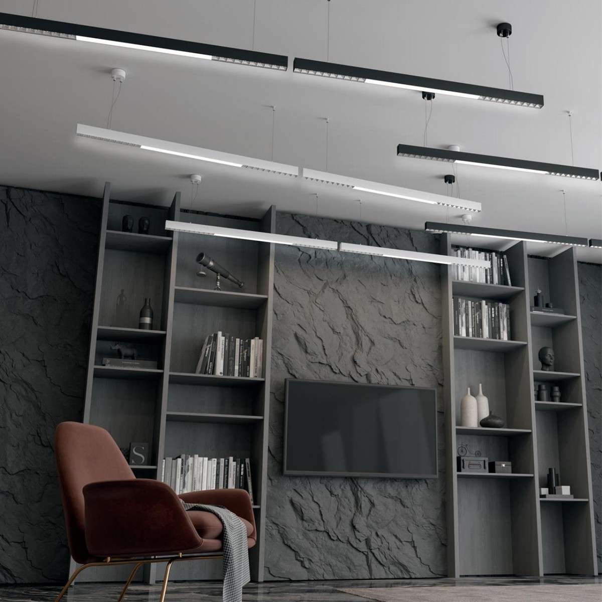 Подвесные светодиодные светильники Светильник накладной/подвесной светодиодный NOVOTECH 358871 ITER 