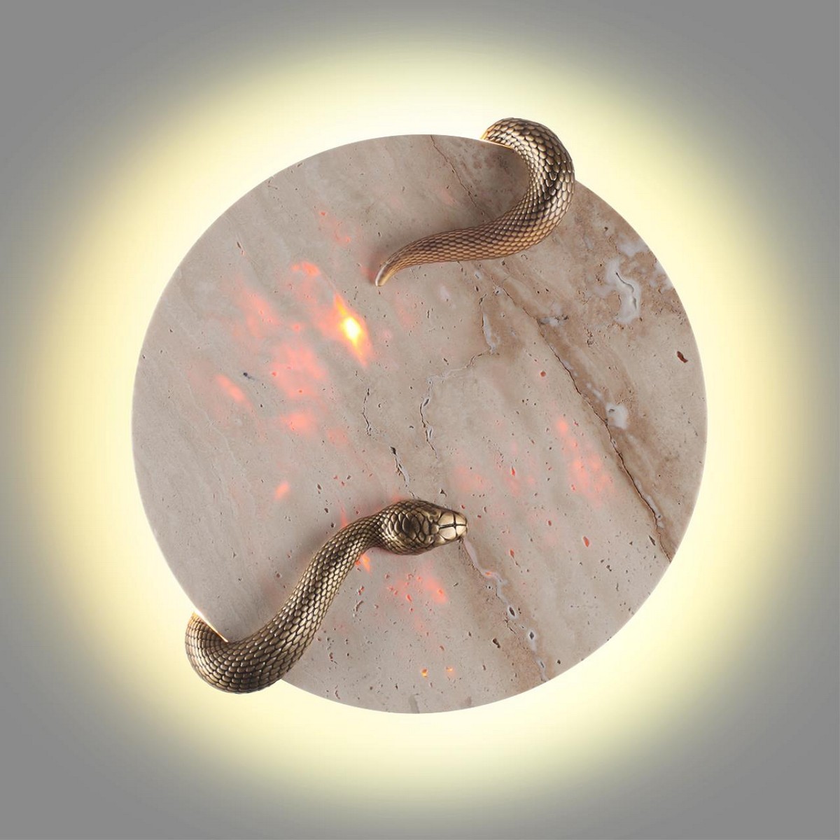 Бра Настенный светильник ODEON LIGHT 7033/10WL SNAKE LED 