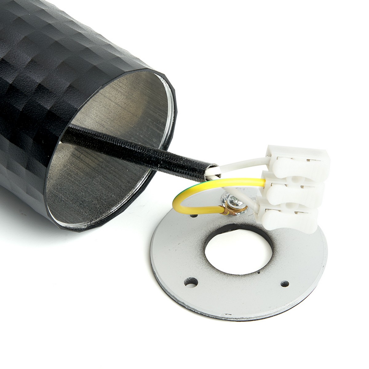 Светильники споты светодиодные Светильник спот потолочный Feron ML187 Barrel PIXEL GU10 чёрный 48653 