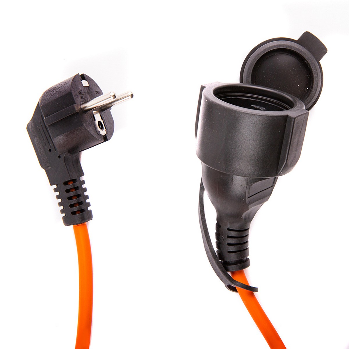 Колодки и удлинители, тройники Удлинитель-шнур STEKKER STD08-31-30 1-местный ПВС с/з 3*1,5мм2, IP54, 30м Standart 50345 