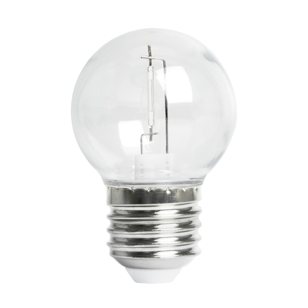 E27 Лампа светодиодная Feron LB-383 Шарик прозрачный E27 2W синий 48934 