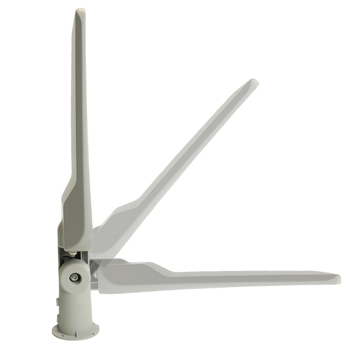 Консольные уличные светодиодные светильники на столб Светодиодный уличный консольный светильник Feron SP3060 100W 6400K 100-265V/50Hz, серый 48687 