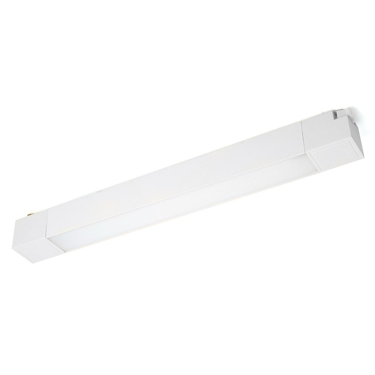 Трековые светодиодные светильники Светодиодный светильник Feron AL132 трековый однофазный 20W 2700K 120 гр. белый MattLine 51011 