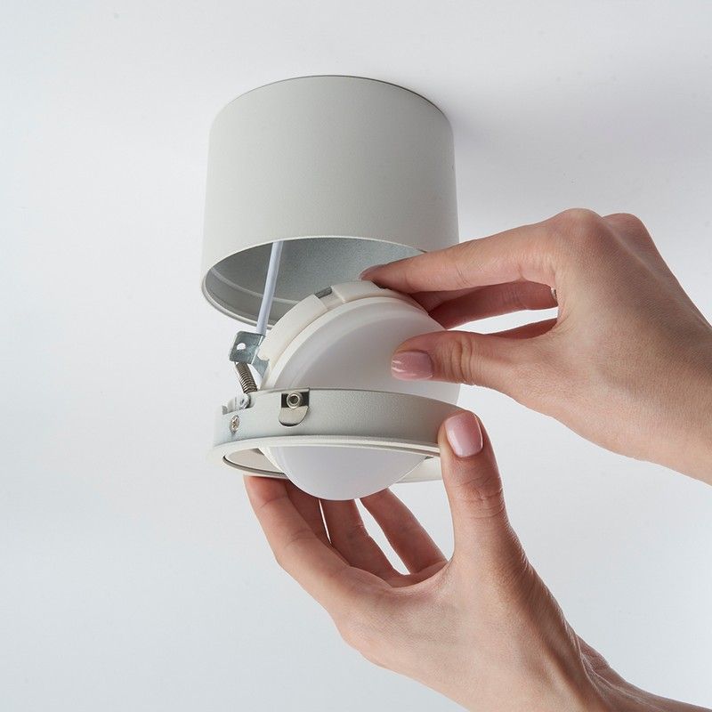 Светильники споты светодиодные Светильник спот Feron HL361 12W GX53 белый 41994 