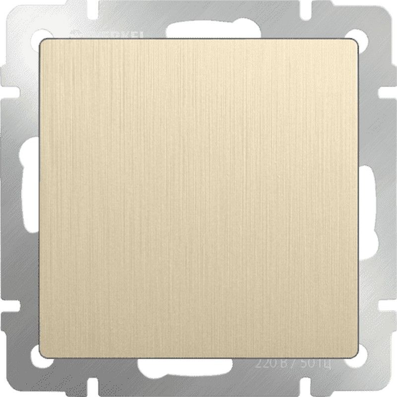 Werkel Шампань рифленный механизмы Заглушка Werkel  (шампань рифленый) W1159210