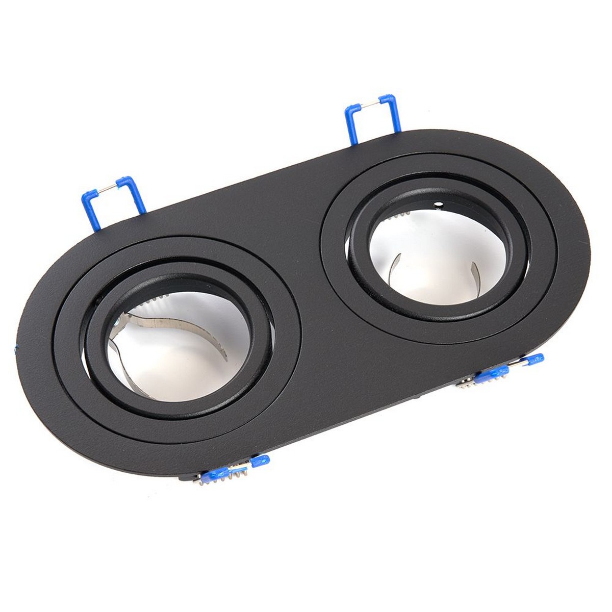 Встраиваемые светодиодные светильники Светильник потолочный встраиваемый Feron DL2812 черный 48459 