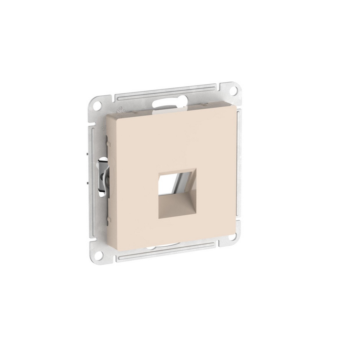 AtlasDesign Бежевый Накладка Systeme Electric AtlasDesign Бежевый для информационных функций Keystone