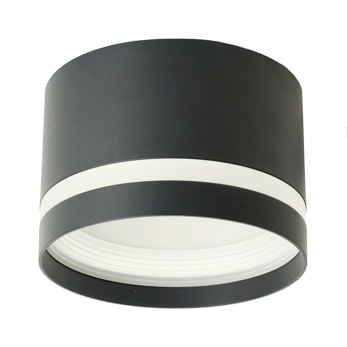 Накладные светодиодные светильники Светильник потолочный Feron HL372 LUNA 25W GX70 черный 48735 