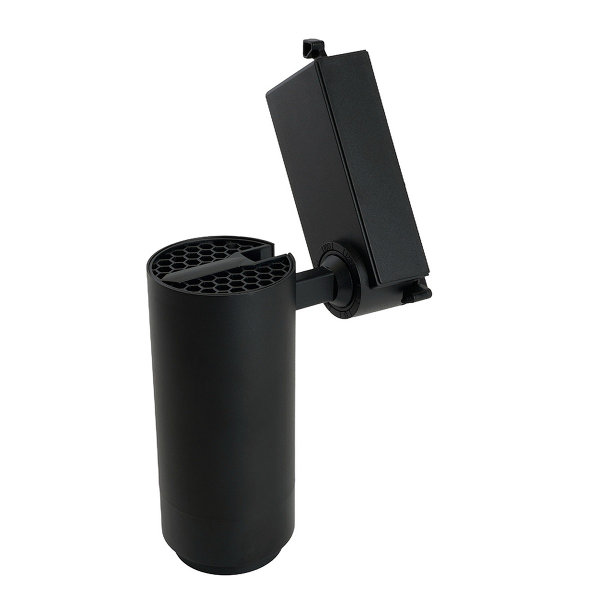 Трековые светодиодные светильники Светодиодный светильник Feron AL137 трековый 20W 4000K черный изменяемый угол освещения 15-60 град 51176 