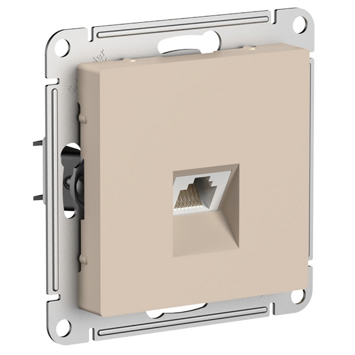 AtlasDesign Песочный Розетка Systeme Electric AtlasDesign Песочный компьютерная RJ45 кат 5Е ATN001283