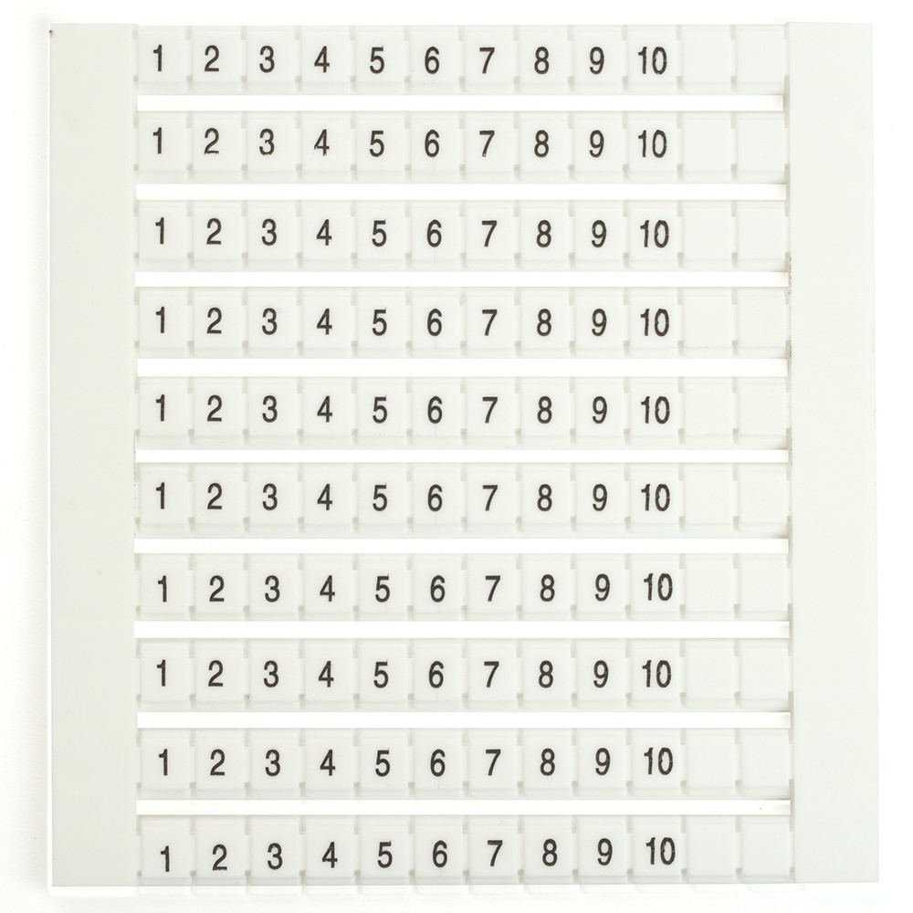 Маркеры для ЗНИ (JXB ST) с нумерацией 1-10 LD556-5 STEKKER 49210