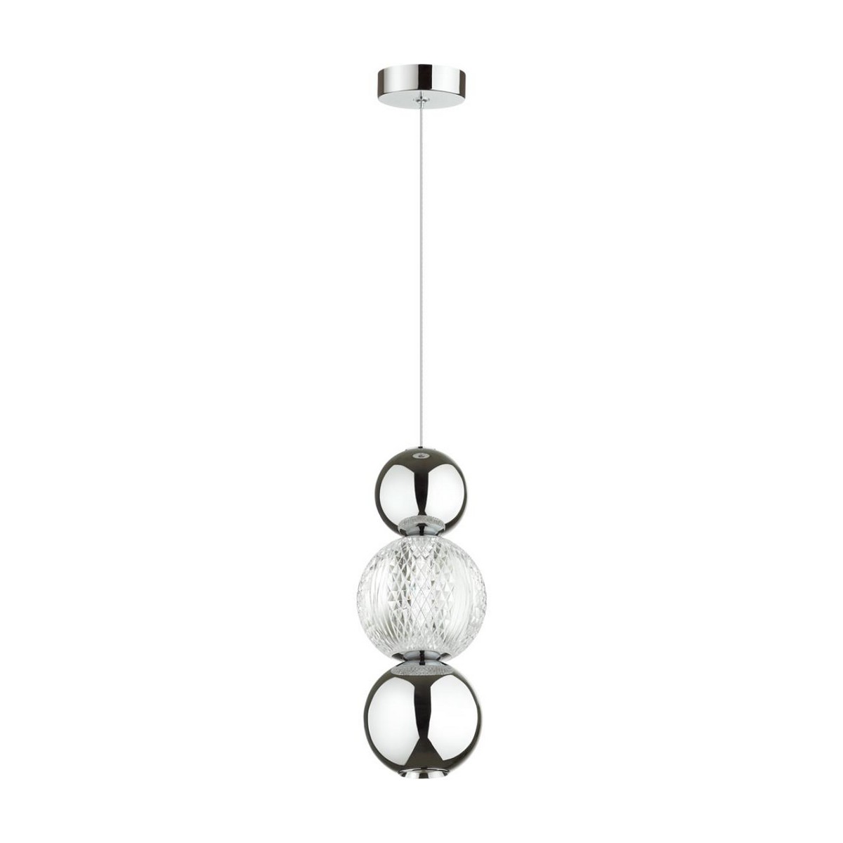 Подвесные светодиодные светильники Подвес ODEON LIGHT 5007/7LA CRYSTAL 