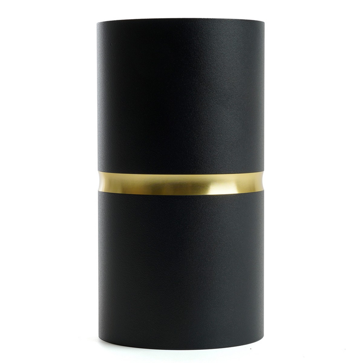 Светильники споты светодиодные Светильник спот потолочный Feron ML186 Barrel ZEN GU10 чёрный золото 48639 