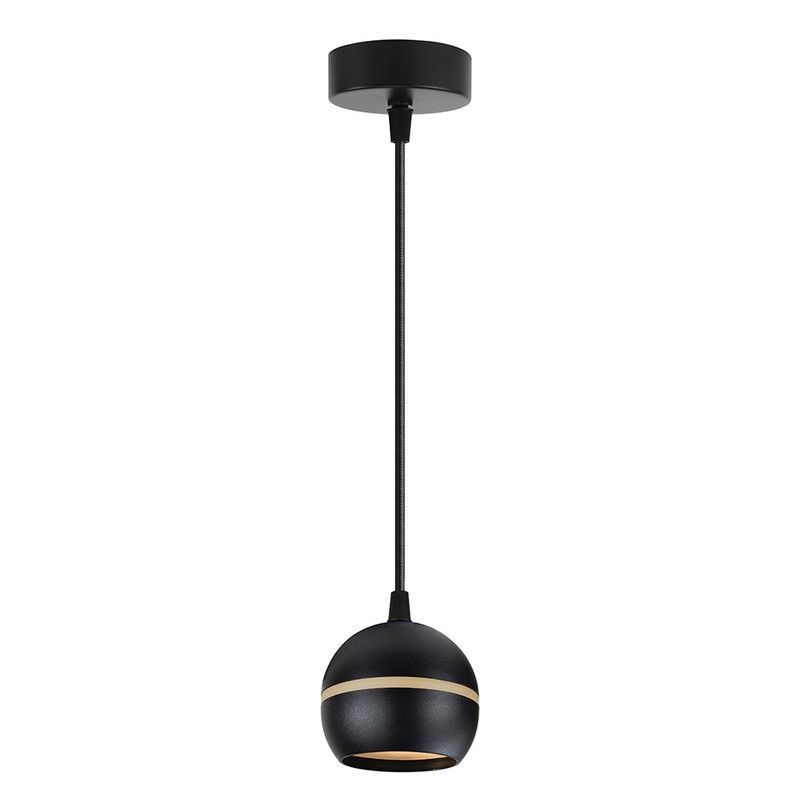 Подвесные светодиодные светильники Светильник подвесной Feron HL3568 GX53 15W черный 48090 