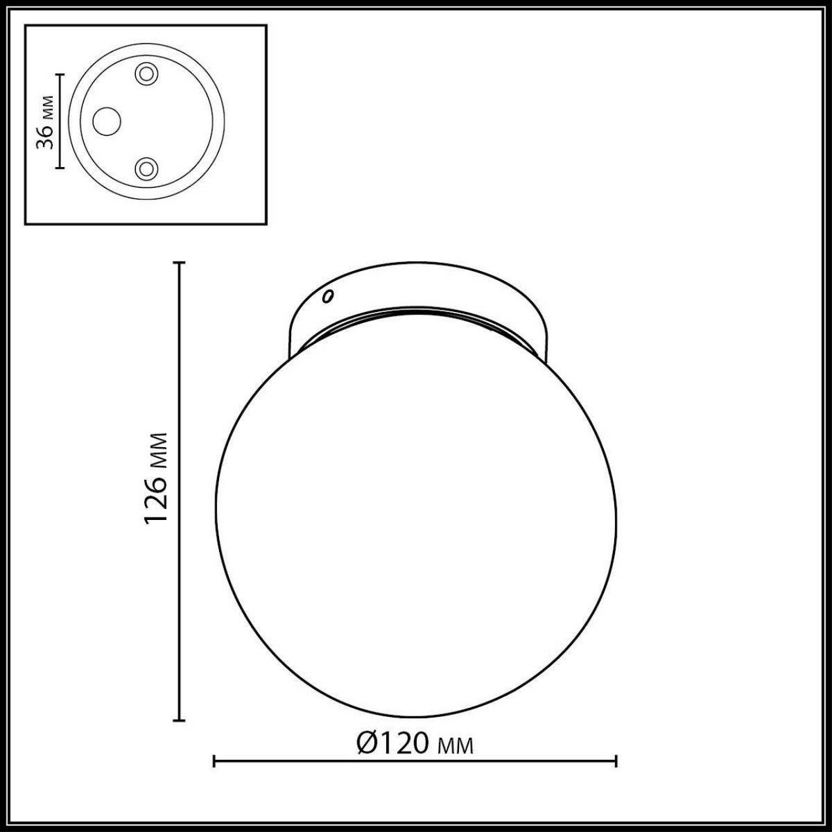 Накладные светодиодные светильники Потолочный светильник ODEON LIGHT 7124/1C VIVA 