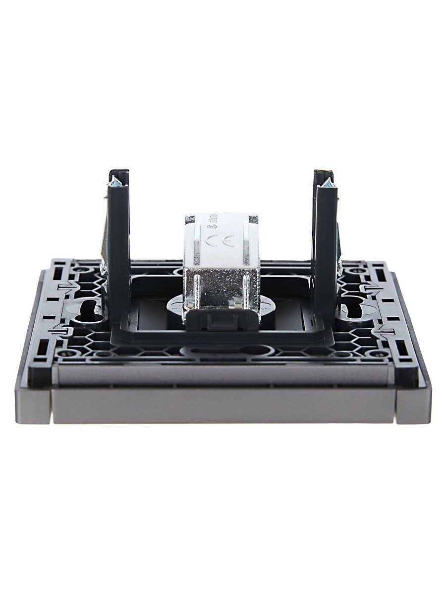 IEK FORTE&PIANO Сталь Розетка IEK FORTE&PIANO Сталь TV оконечная FP528