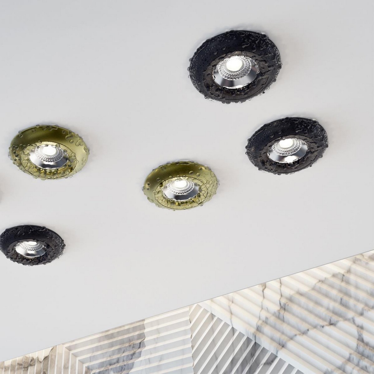 Встраиваемые светодиодные светильники Светильник встраиваемый влагозащищенный NOVOTECH 370792 WATER 